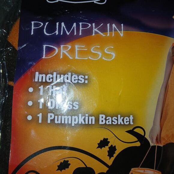 NWT Pumpkin Costume Size 3T - Picture 4 of 5
